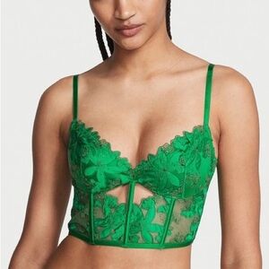 NWT Victoria’s Secret Very Sexy Ziggy Glam Embroidered Corset